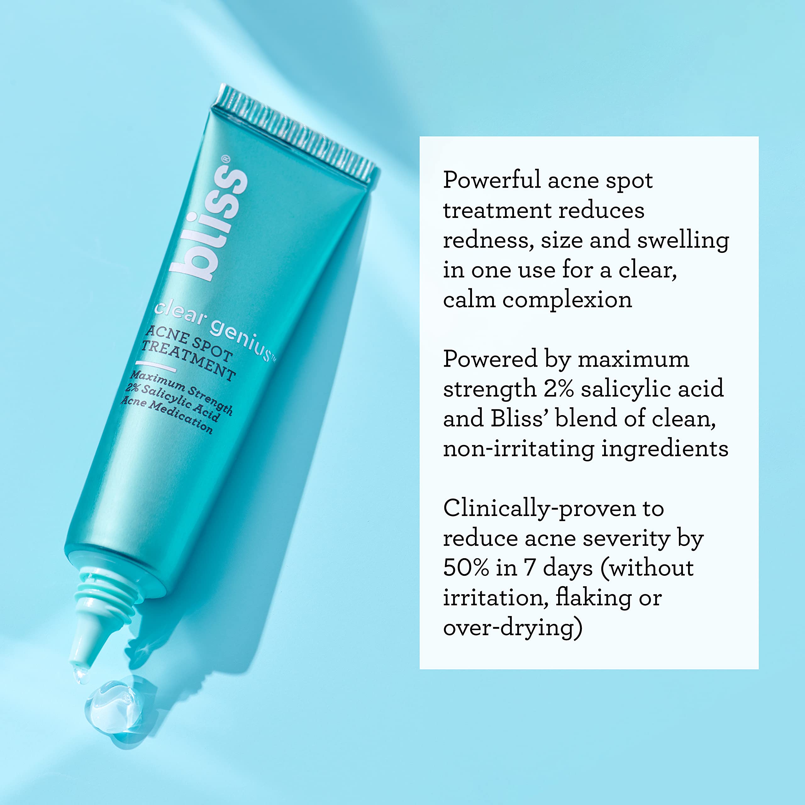Foto 6 | Tratamiento Para Manchas De Acné Bliss Clear Genius Con Ácido Salicílico Al 2% - Venta Internacional.