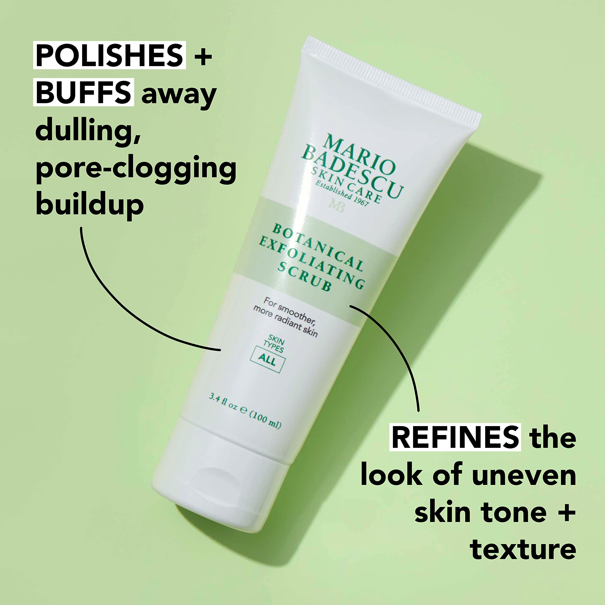Foto 5 pulgar | Exfoliante Facial Mario Badescu, Exfoliante Botánico, 100 Ml - Venta Internacional.