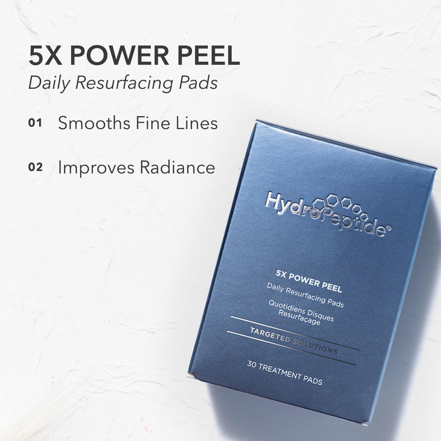 Foto 3 pulgar | Almohadillas De Rejuvenecimiento Hydropeptide 5x Power Peel 120 Ml - Venta Internacional.