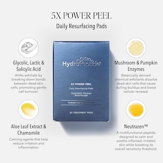 Foto 3 | Almohadillas De Rejuvenecimiento Hydropeptide 5x Power Peel 120 Ml - Venta Internacional.