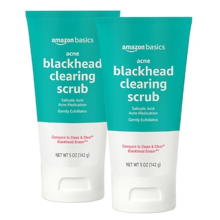 Foto 1 | Limpiador De Puntos Negros Con Ácido Salicílico Scrub Amazon Basics, 150 Ml, Paquete De 2 - Venta Internacional.