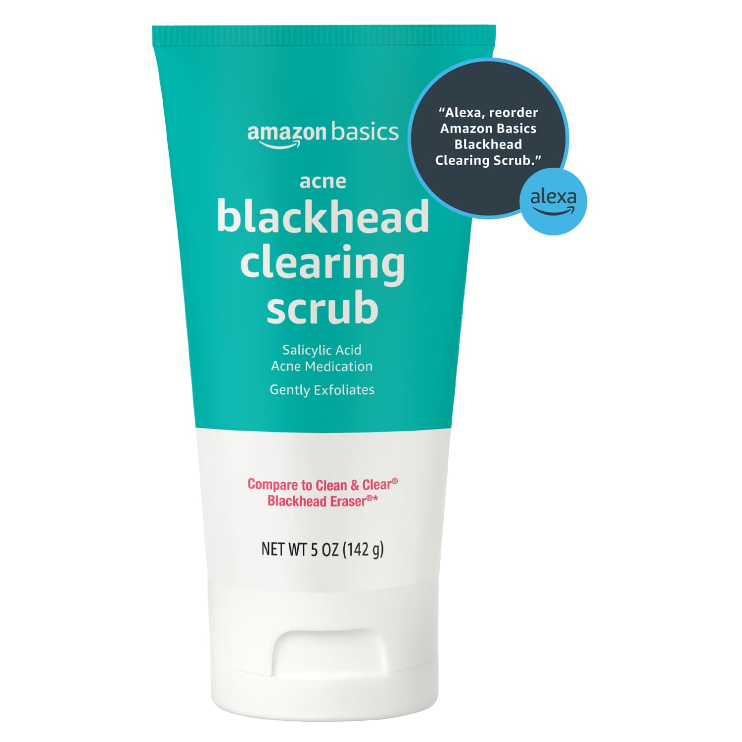 Foto 7 pulgar | Limpiador De Puntos Negros Con Ácido Salicílico Scrub Amazon Basics, 150 Ml, Paquete De 2 - Venta Internacional.