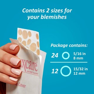 Foto 3 | Cubierta Para El Acné Nexcare Skin Cover Absorbe El Pus Y La Grasa X36 - Venta Internacional.