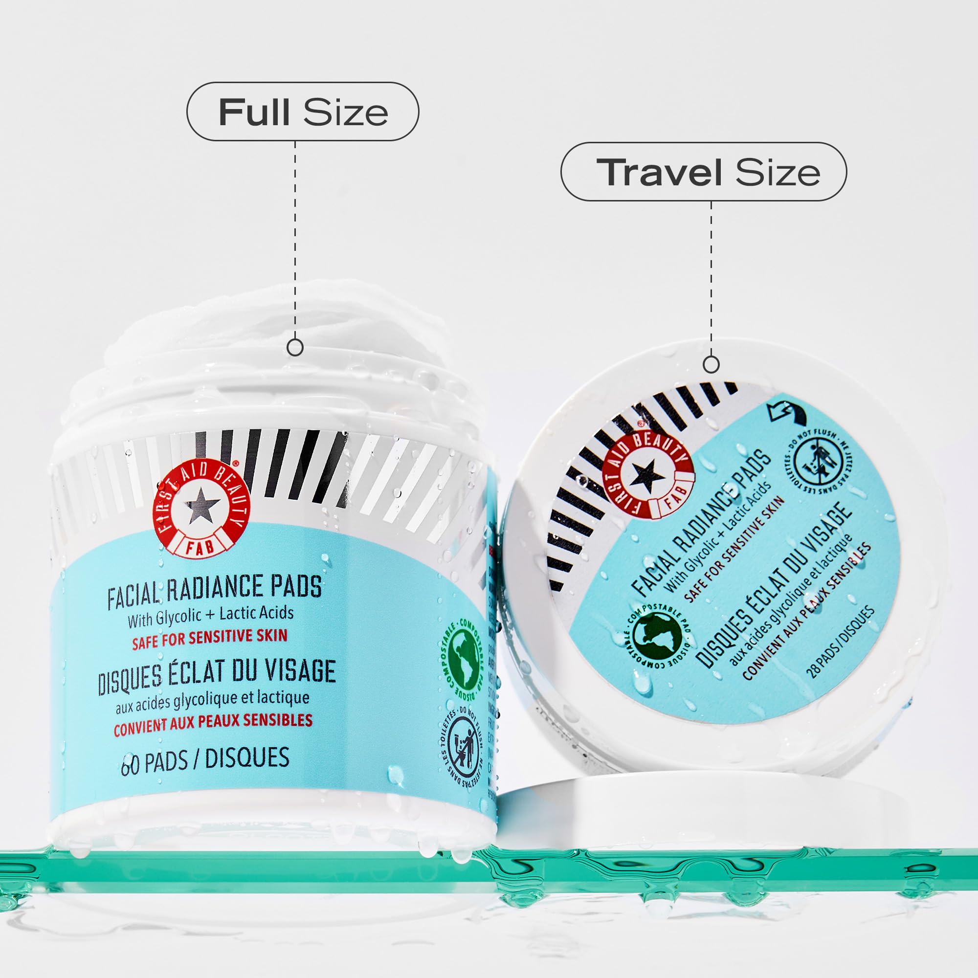 Foto 4 pulgar | Almohadillas Exfoliantes First Aid Beauty Facial Radiance, 28 Almohadillas - Venta Internacional.