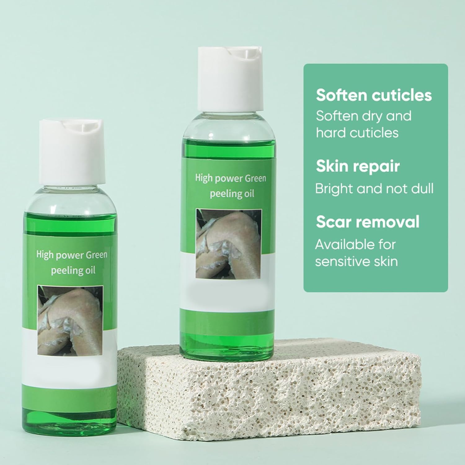 Foto 7 pulgar | Aceite Exfoliante Verde Extra Fuerte 110 Ml Para Piel Oscura (2 Unidades) - Venta Internacional.