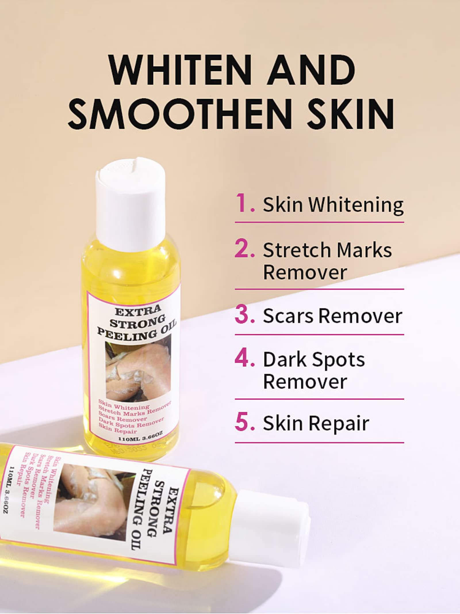 Foto 6 pulgar | Aceite Exfoliante Yellow Strong Extra Strength 110 Ml - Venta Internacional.