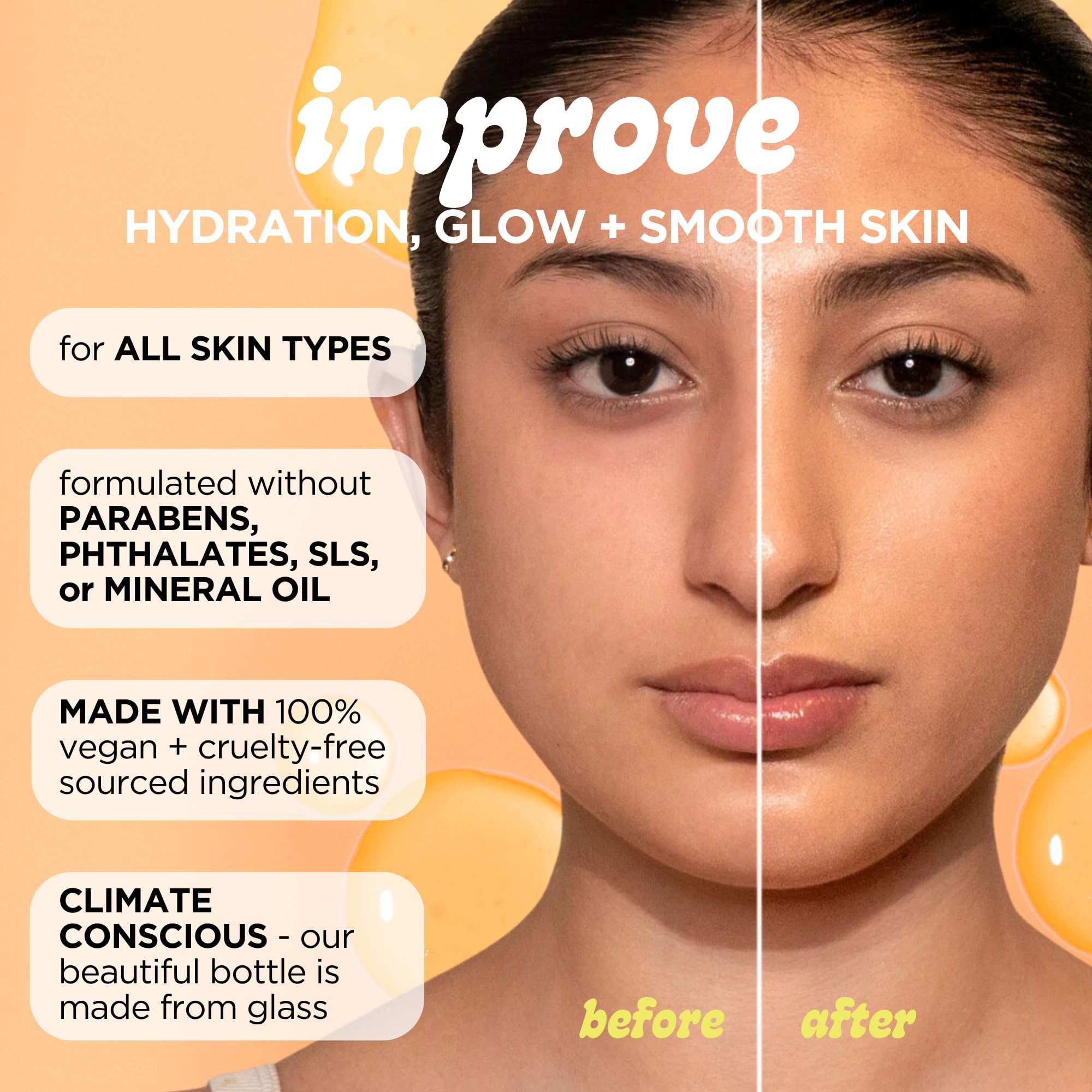 Foto 5 pulgar | Exfoliante Líquido Serum Pacifica Glow Baby Con 5% De Aha, Bha Y Vitamina C - Venta Internacional.