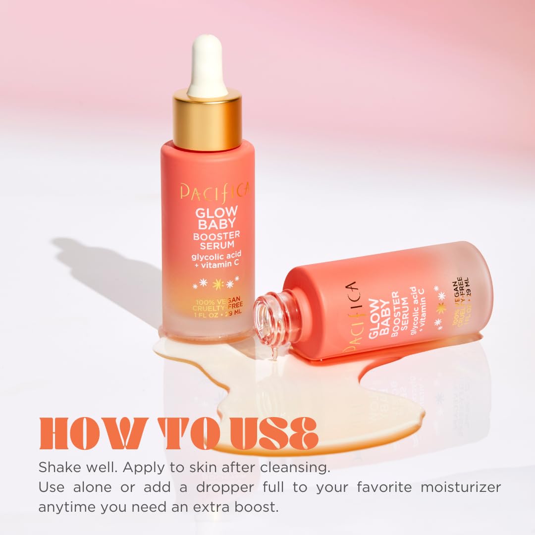 Foto 6 pulgar | Exfoliante Líquido Serum Pacifica Glow Baby Con 5% De Aha, Bha Y Vitamina C - Venta Internacional.