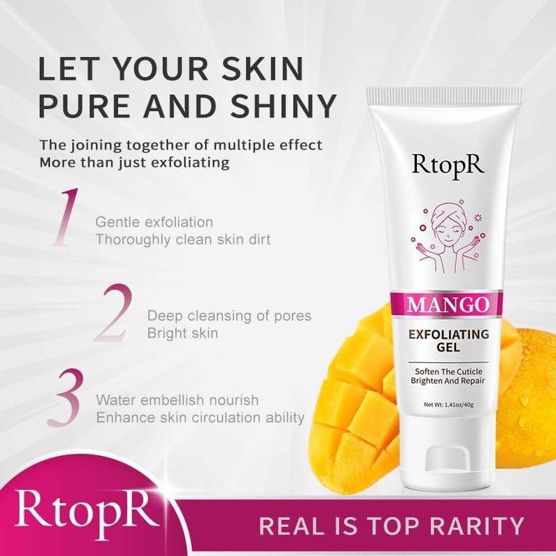 Foto 3 pulgar | Crema Exfoliante Rtopr Gel Exfoliante De Mango Para Limpieza - Venta Internacional.