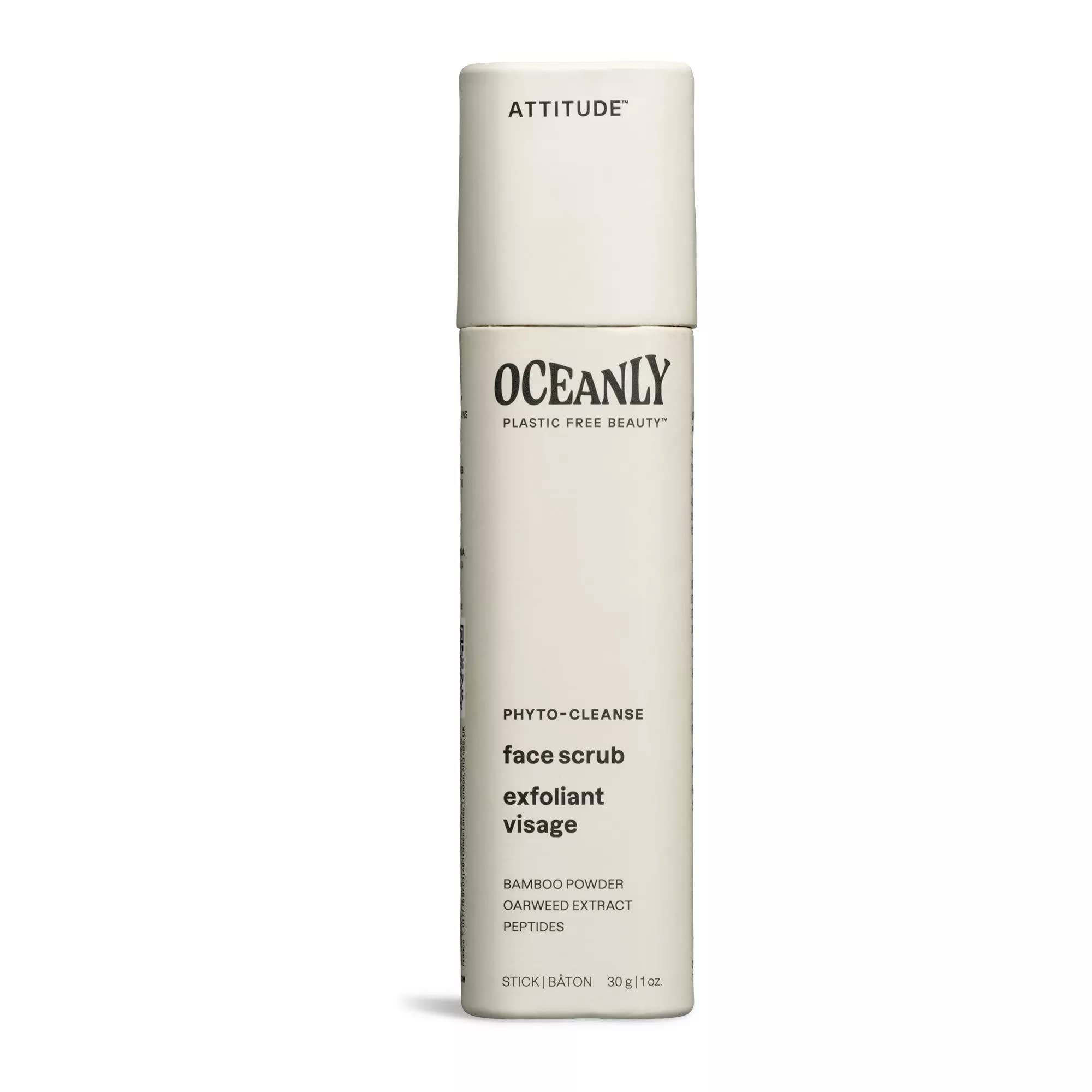 Exfoliante Facial En Barra Attitude Oceanly Phyto Cleanse 30 Ml - Venta Internacional.