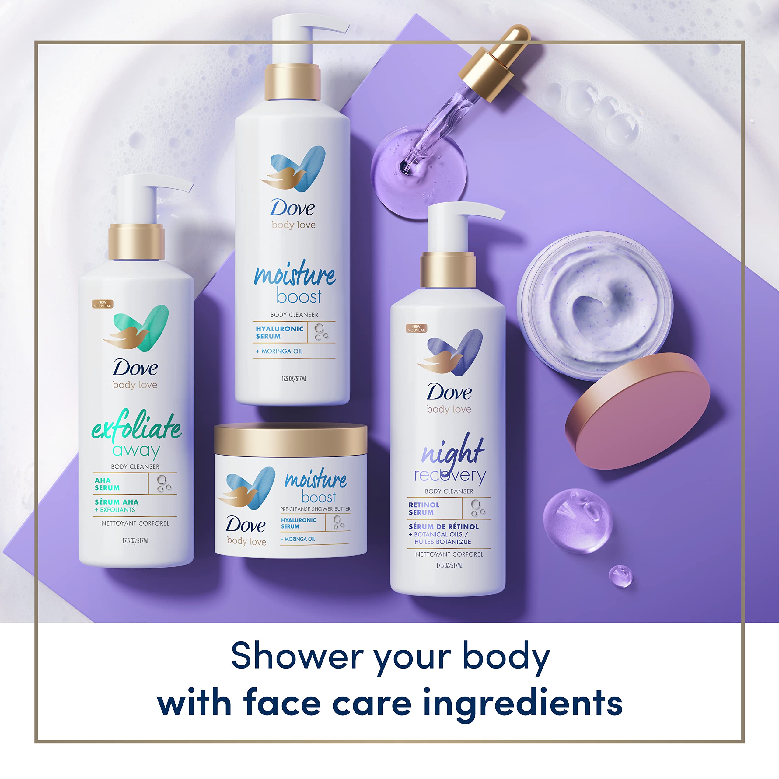 Foto 8 pulgar | Exfoliante Corporal Dove Body Love Body Love, 3 X 350 Ml - Venta Internacional.