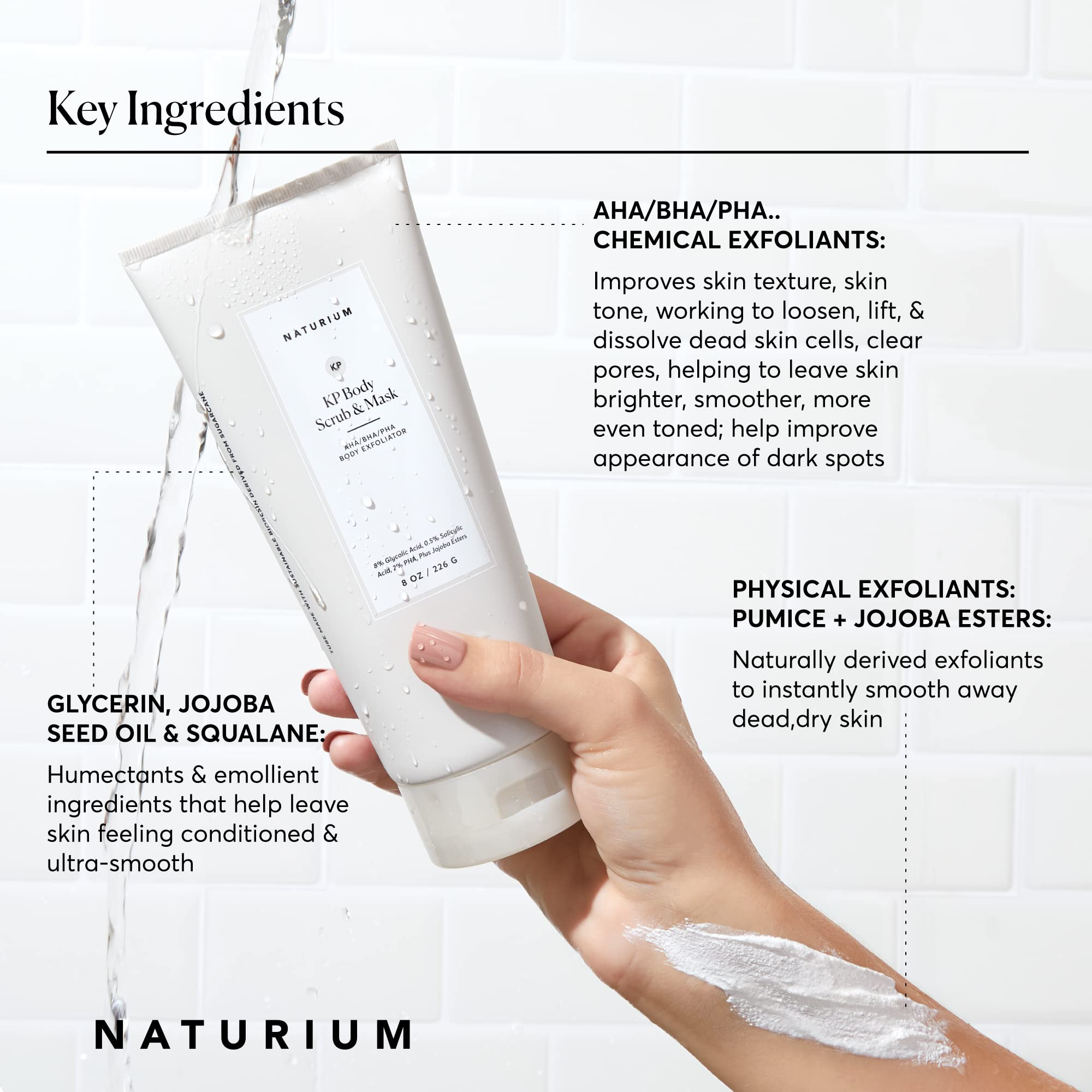 Foto 5 pulgar | Exfoliante Y Máscara Corporal Naturium Kp Bump Eraser 240 Ml - Venta Internacional.