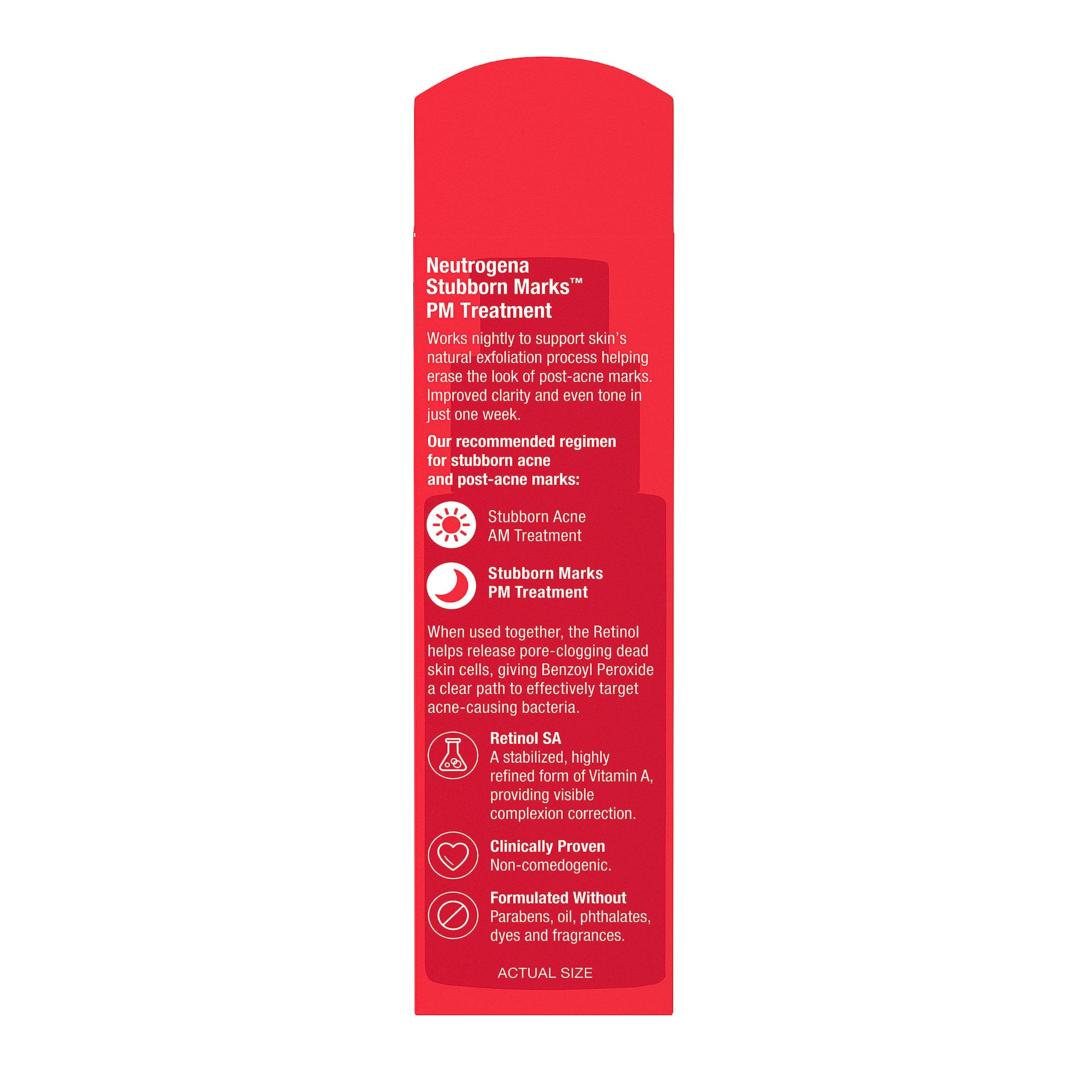Foto 8 pulgar | Tratamiento Neutrogena Stubborn Marks Pm Retinol 30 Ml - Venta Internacional.