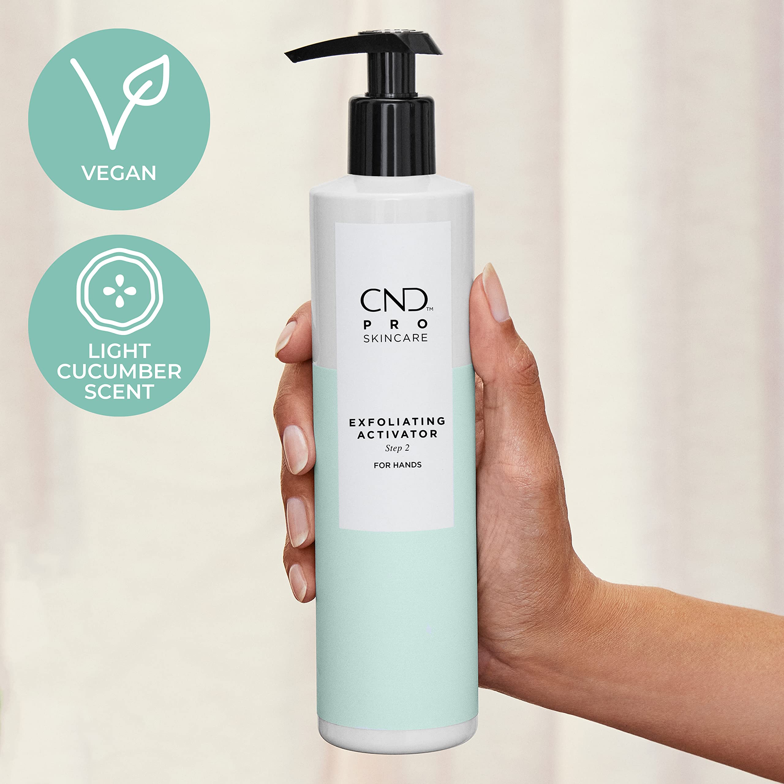 Foto 4 pulgar | Activador Exfoliante Cnd Pro Skincare Para Manos, 300 Ml, Step 2 - Venta Internacional.