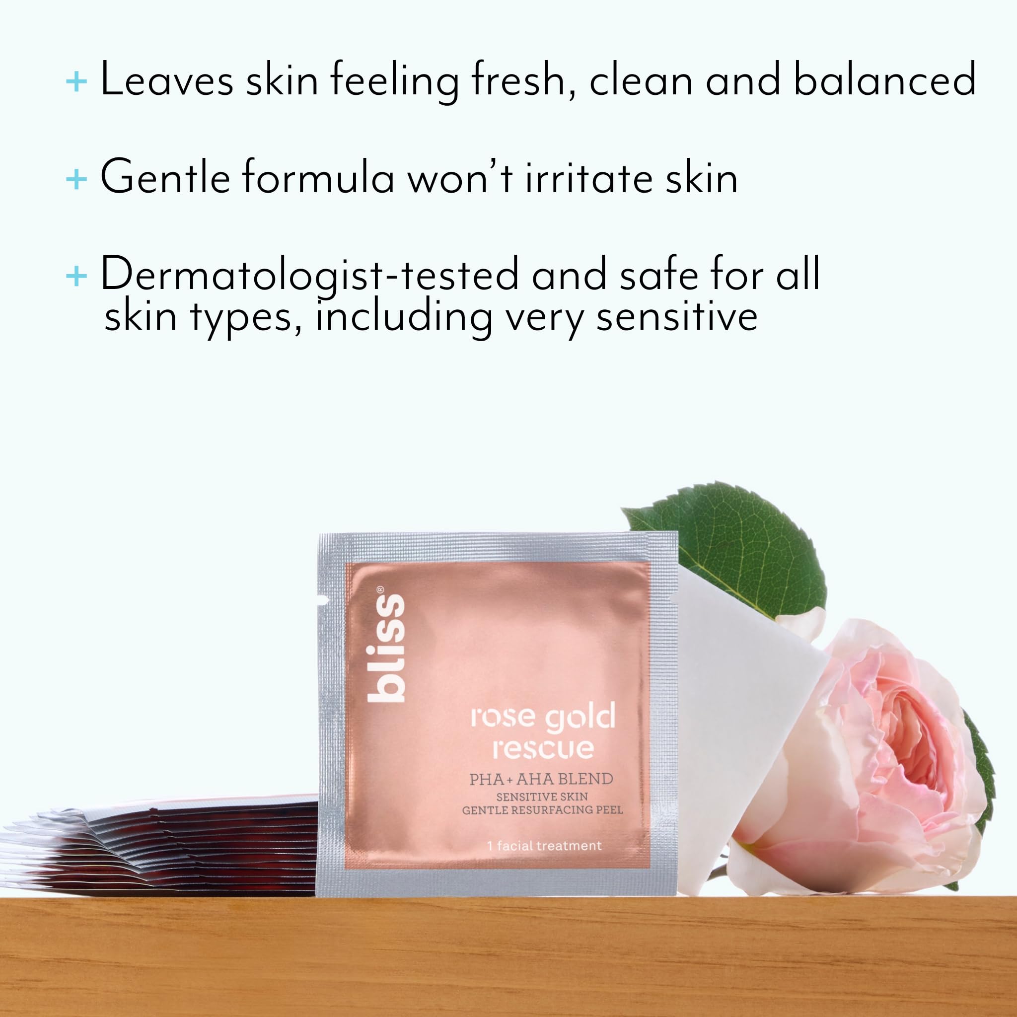 Foto 3 pulgar | 15 Pastillas Rescue Daily Peel Bliss Rose Gold, 8% Pha + Aha - Venta Internacional.