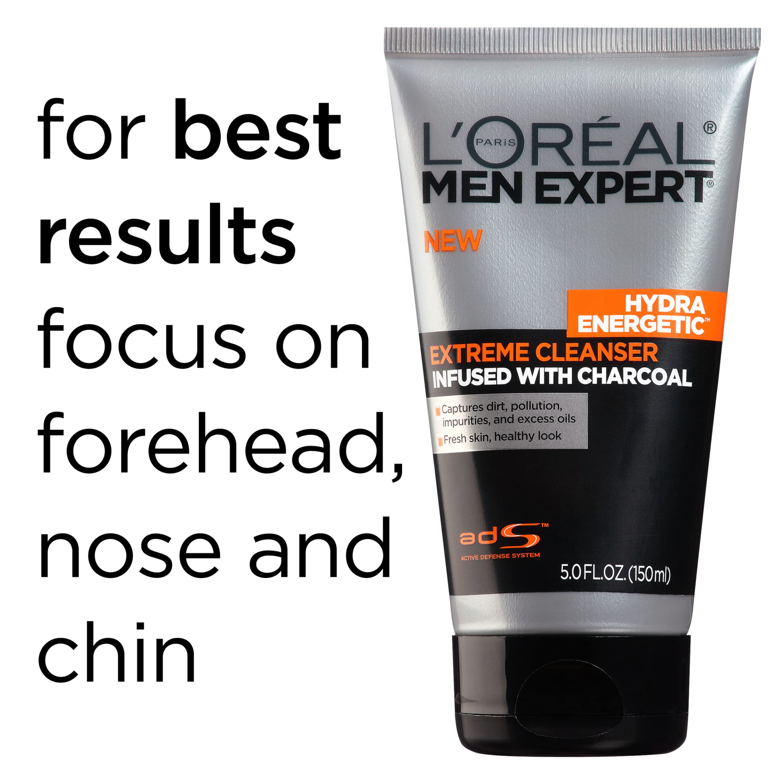 Foto 4 | Limpiador Facial L'oreal Paris Men Expert Hydra Energetic 2x120 Ml - Venta Internacional.