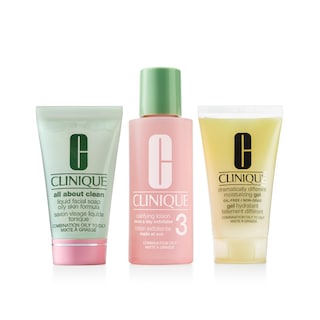 Foto 1 | Skincare Set Clinique Refresher Course Para Pieles Mixtas Y Grasas - Venta Internacional.