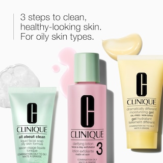 Foto 2 | Skincare Set Clinique Refresher Course Para Pieles Mixtas Y Grasas - Venta Internacional.
