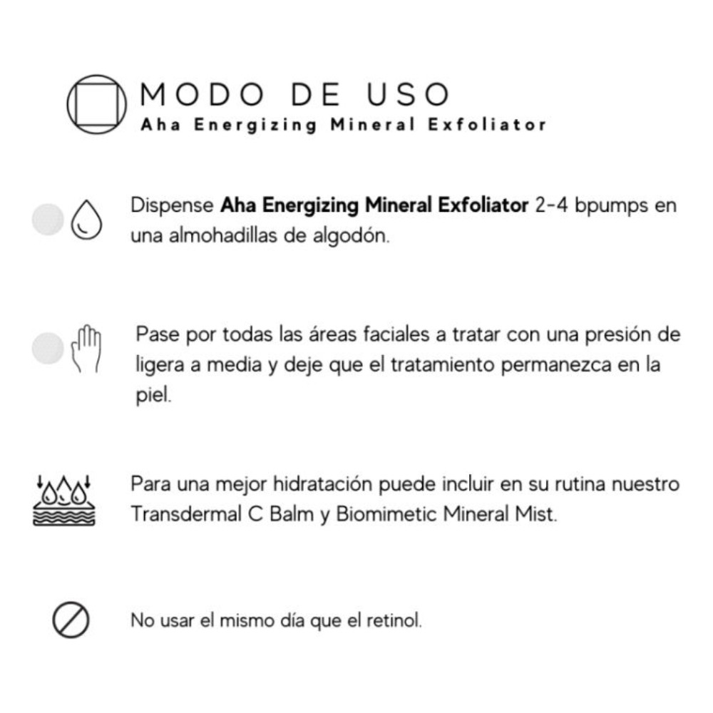 Foto 4 pulgar | Skincare Truth Aha Energizing Mineral Exfoliator Color Negro 30 Ml