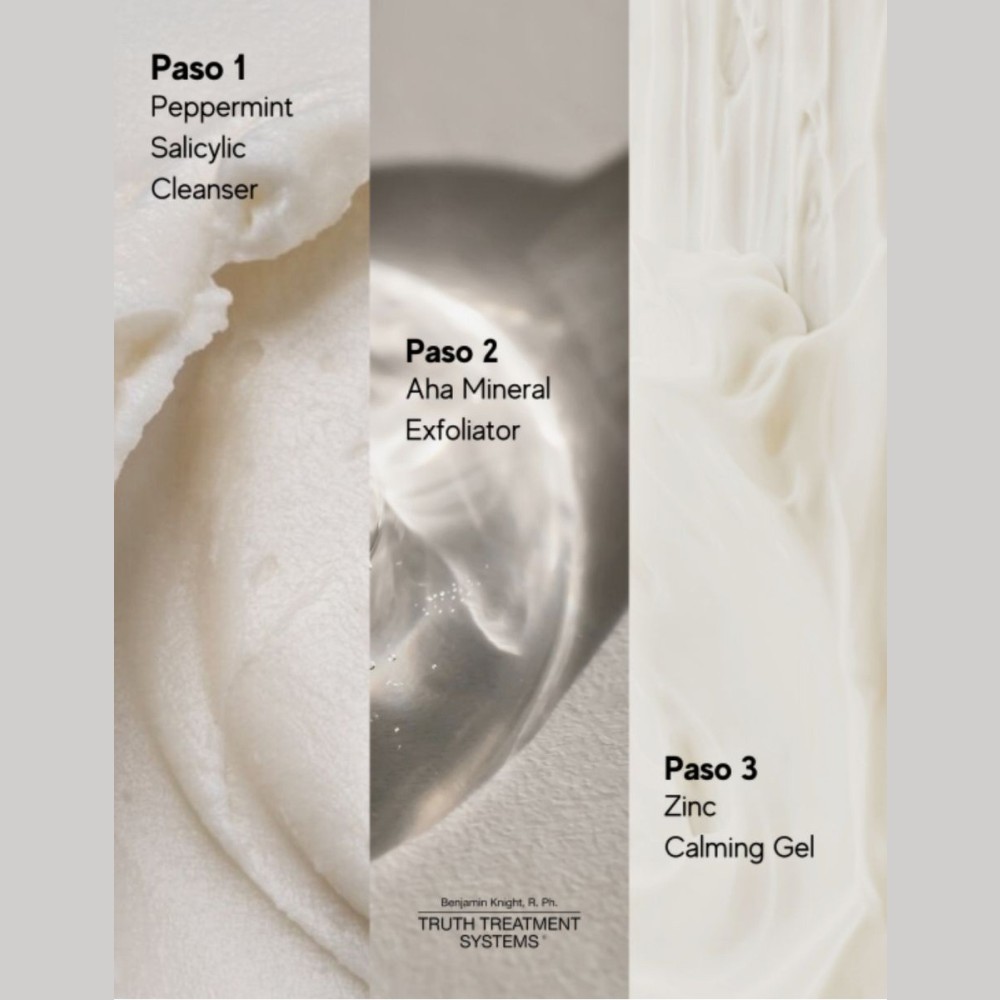 Foto 4 pulgar | Skincare Truth 1-2-3 Exfoliating System Color Negro 4 En 1