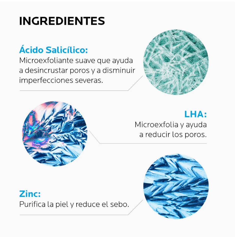 Foto 2 | La Roche Posay Effaclar Gel Microexfoliante 400ml Limpiador Facial Piel Grasa Con Acné Y Puntos Negros