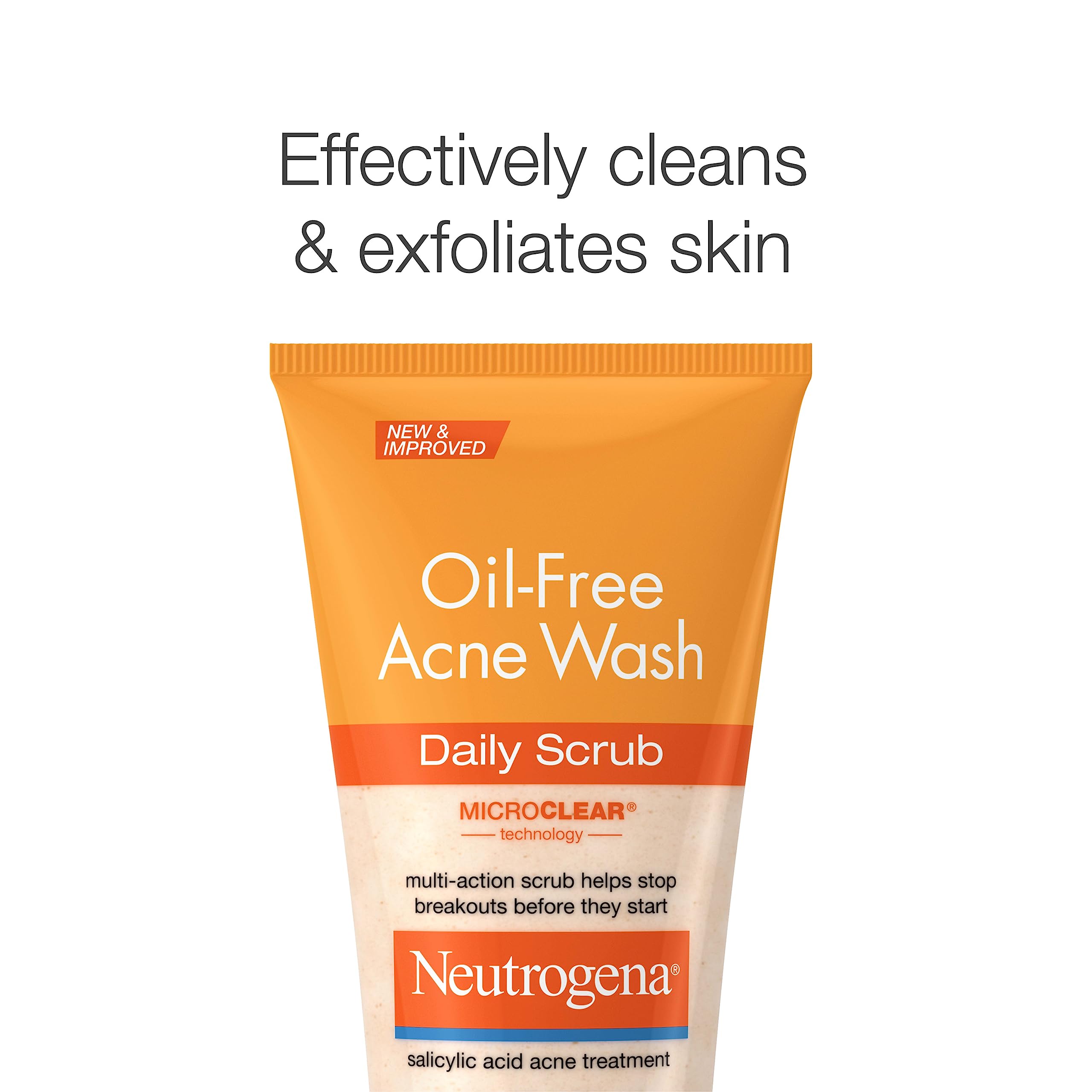 Foto 5 pulgar | Exfoliante Facial Neutrogena Sin Aceite 2% Ácido Salicílico 124 Ml - Venta Internacional
