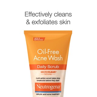 Foto 4 | Exfoliante Facial Neutrogena Sin Aceite 2% Ácido Salicílico 124 Ml - Venta Internacional