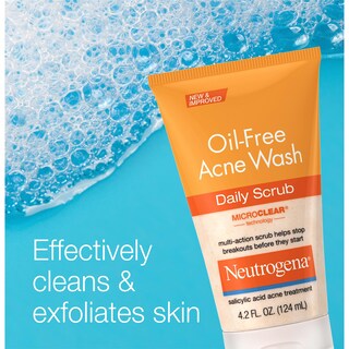 Foto 5 | Exfoliante Facial Neutrogena Sin Aceite 2% Ácido Salicílico 124 Ml - Venta Internacional