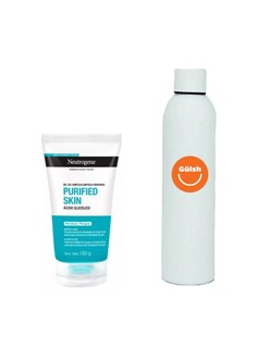 Foto 1 | Gel Limpiador Facial Neutrogena Purified Skin + Termo De Agua De Regalo Güish