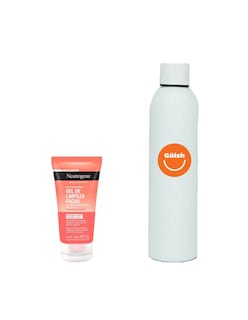 Foto 1 | Gel Limpiador Facial Neutrogena Deep Clean Toronja + Termo De Agua De Regalo Güish