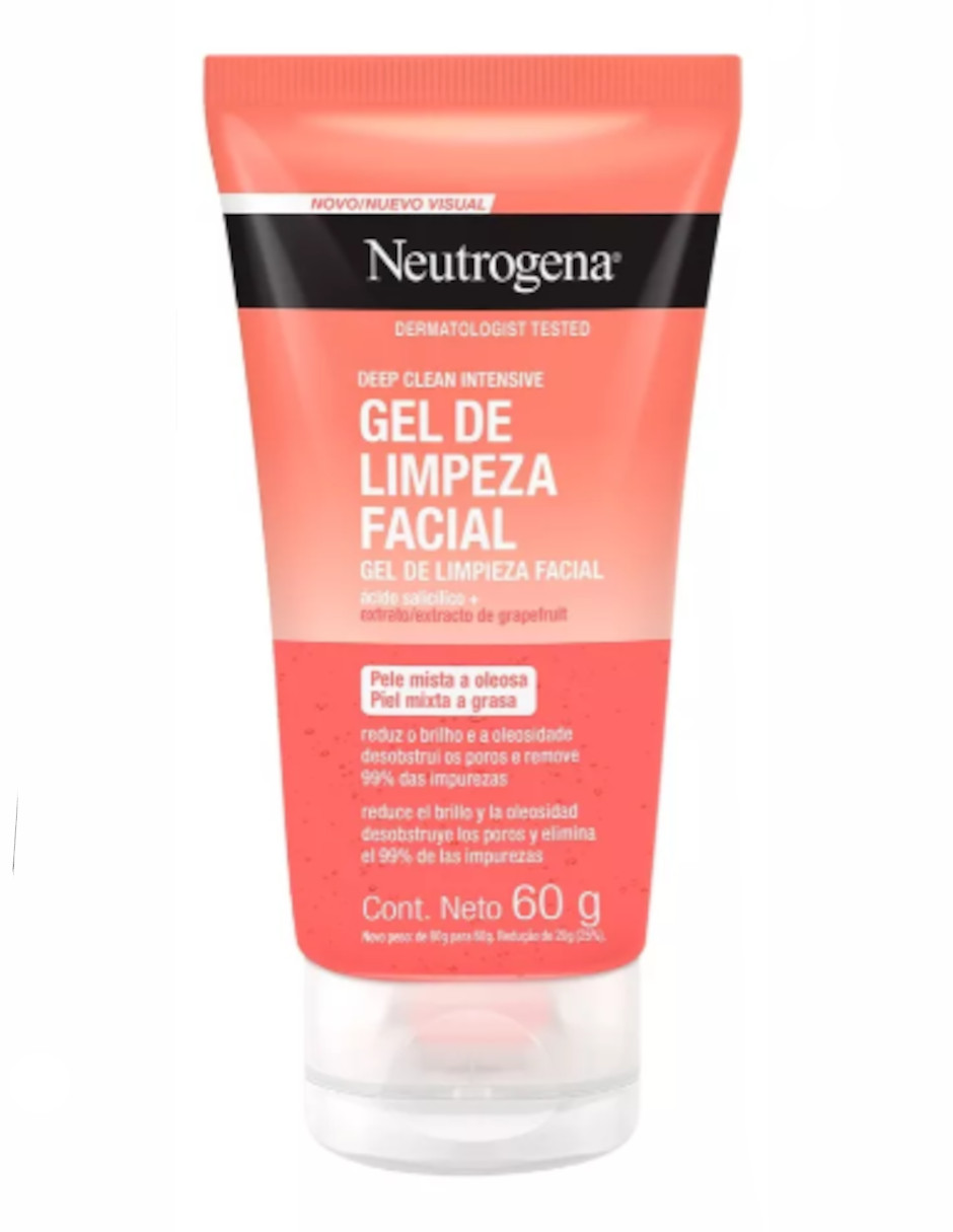 Foto 2 | Gel Limpiador Facial Neutrogena Deep Clean Toronja + Termo De Agua De Regalo Güish