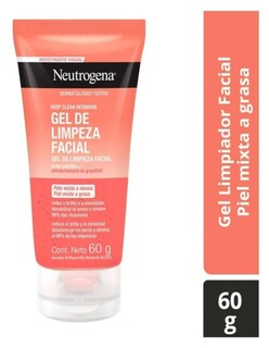 Foto 4 | Gel Limpiador Facial Neutrogena Deep Clean Toronja + Termo De Agua De Regalo Güish