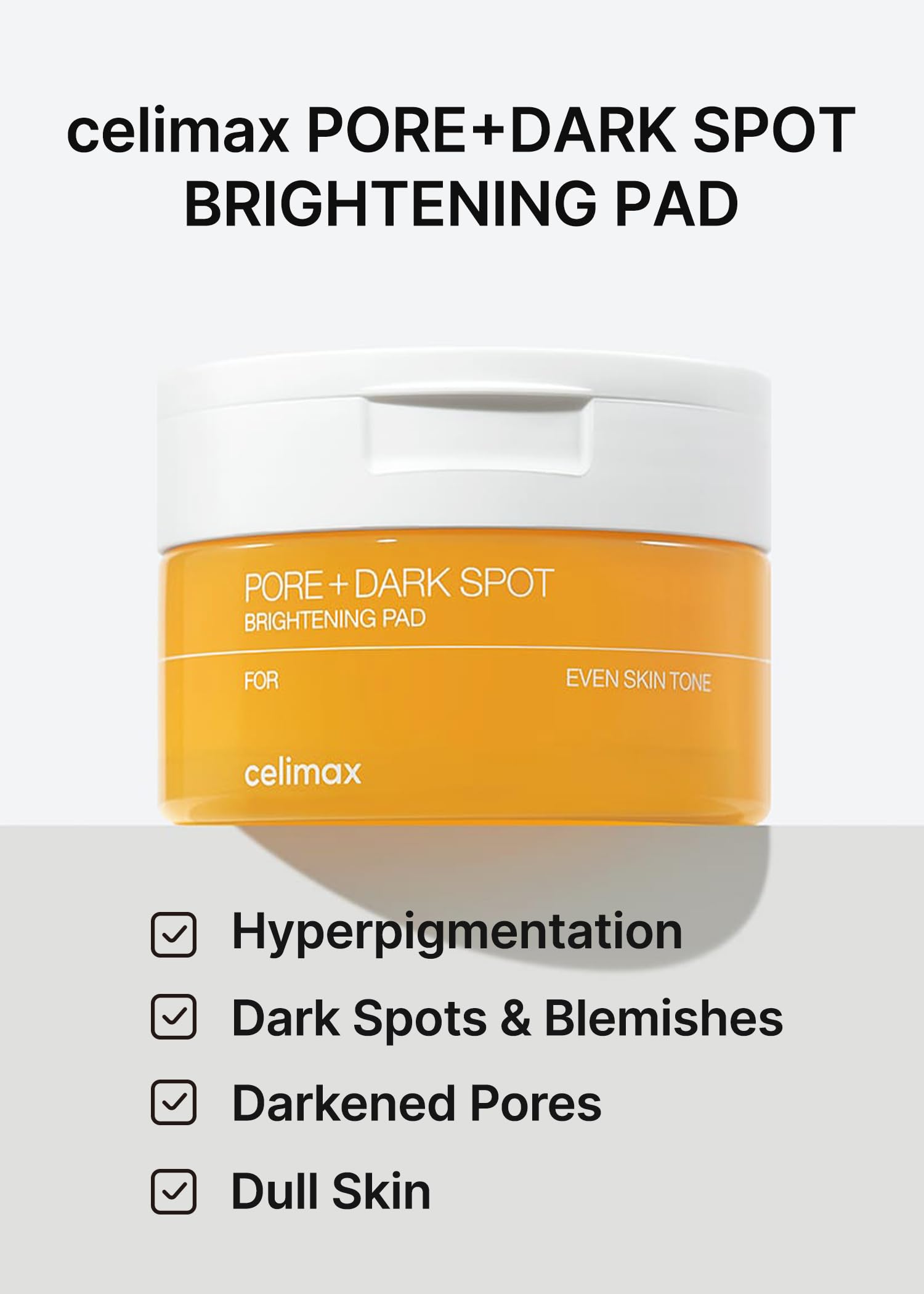 Foto 3 pulgar | Almohadillas Exfoliantes Celimax Ji.woo.gae Pore+dark Spot - Venta Internacional.