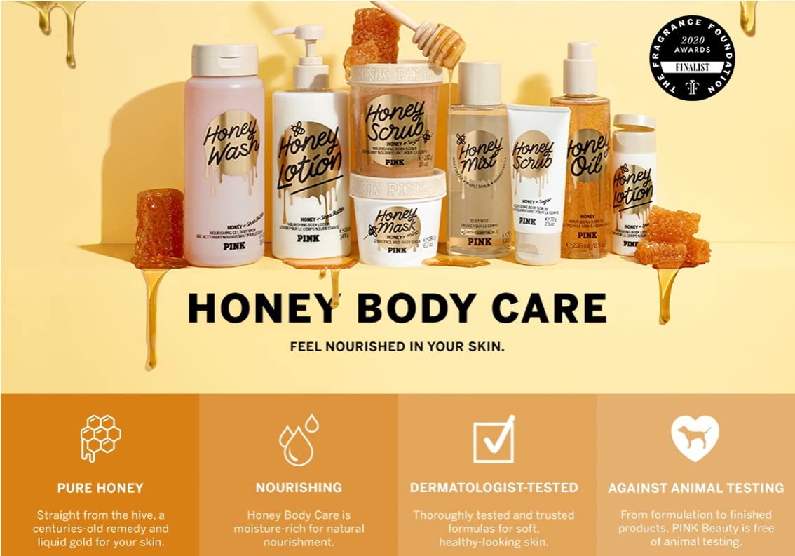 Foto 4 | Exfoliante Corporal Victoria's Secret Pink Honey Nutritive Con Miel - Venta Internacional.