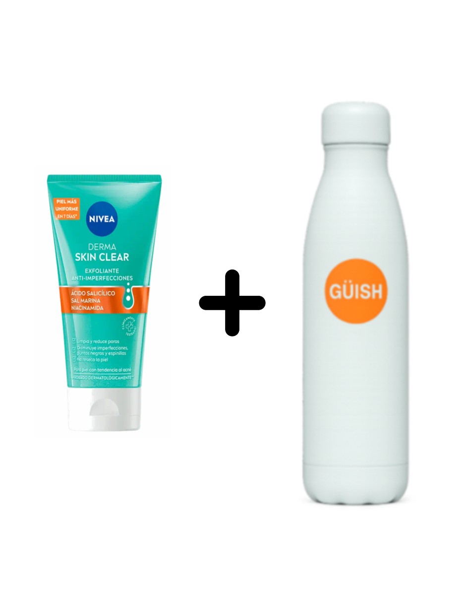 Exfoliante Anti-imperfecciones Derma Skin Clear + Termo Güish Gratis