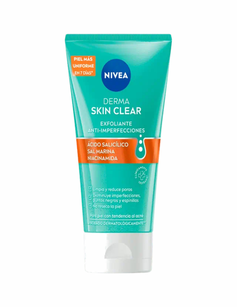 Foto 3 pulgar | Exfoliante Anti-imperfecciones Derma Skin Clear + Termo Güish Gratis
