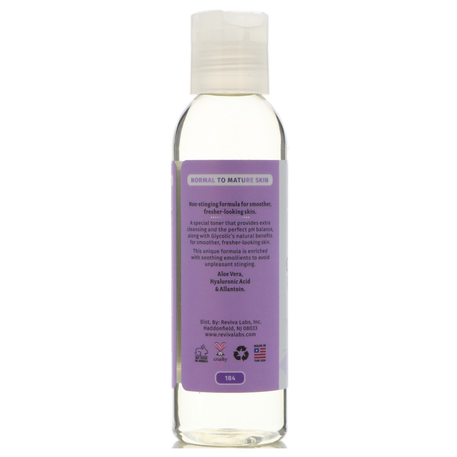 Foto 4 pulgar | Tónico Facial Reviva Labs Ácido Glicólico 120 Ml Para Piel Madura - Venta Internacional.