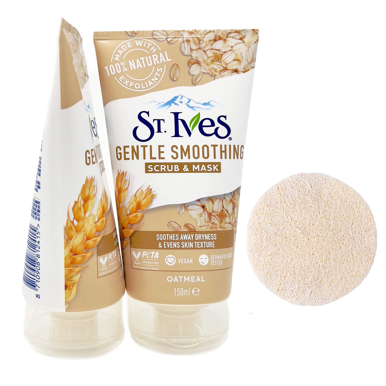 Exfoliante Facial St. Ives, Suave Y Suavizante, Avena, 150 Ml, Para Controlar El Acné - Venta Internacional.