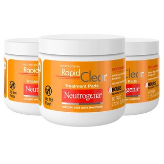 Foto 1 | Almohadillas Limpiadoras Faciales Neutrogena Rapid Clear Con Ácido Salicílico Al 2% - Venta Internacional.