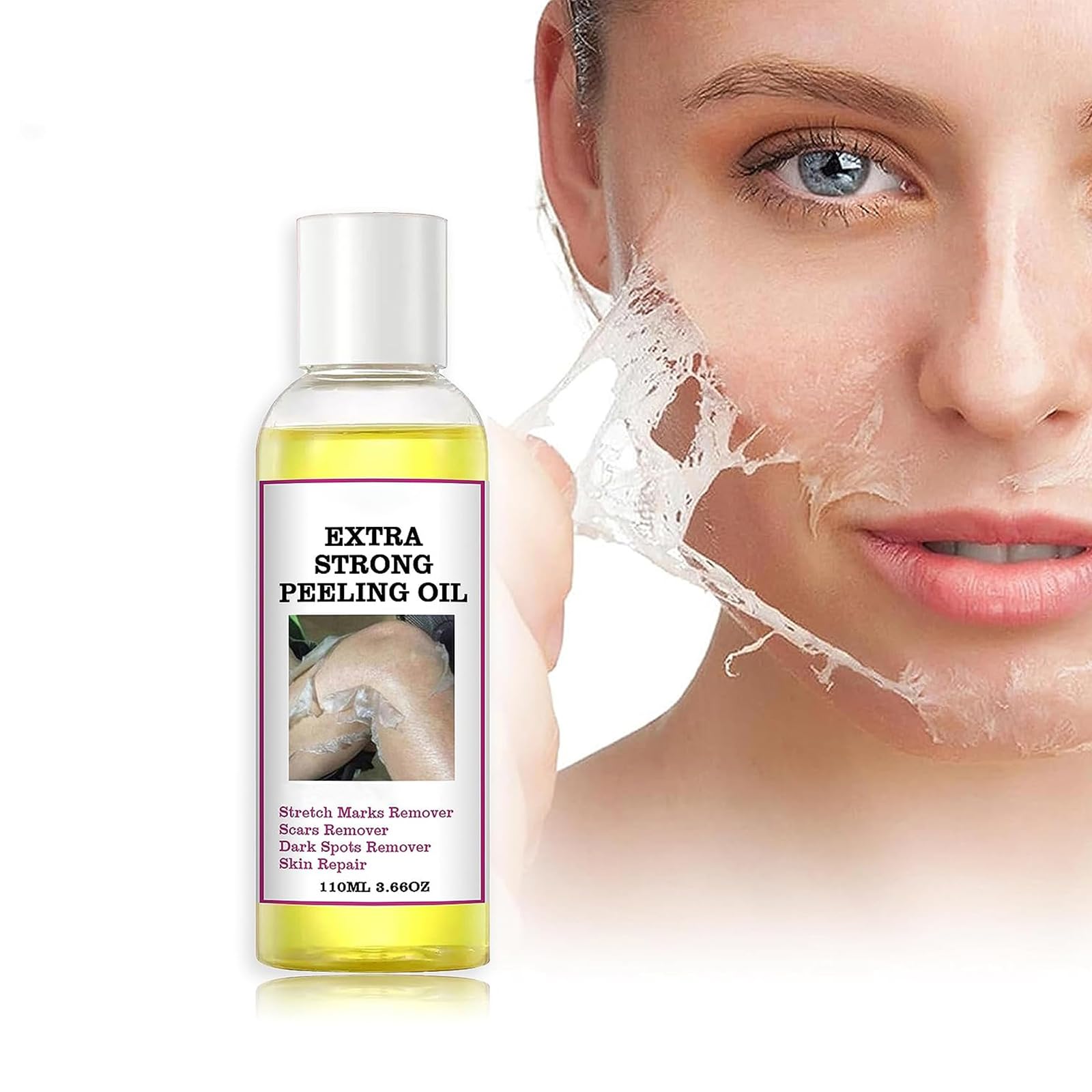 Aceite Exfoliante Amarillo Super Strength 110 Ml Para Todo Tipo De Piel - Venta Internacional.