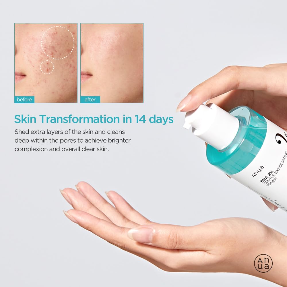 Foto 5 pulgar | Tónico Anua Bha 2% Exfoliante Suave Con Ácido Salicílico 150 Ml - Venta Internacional.