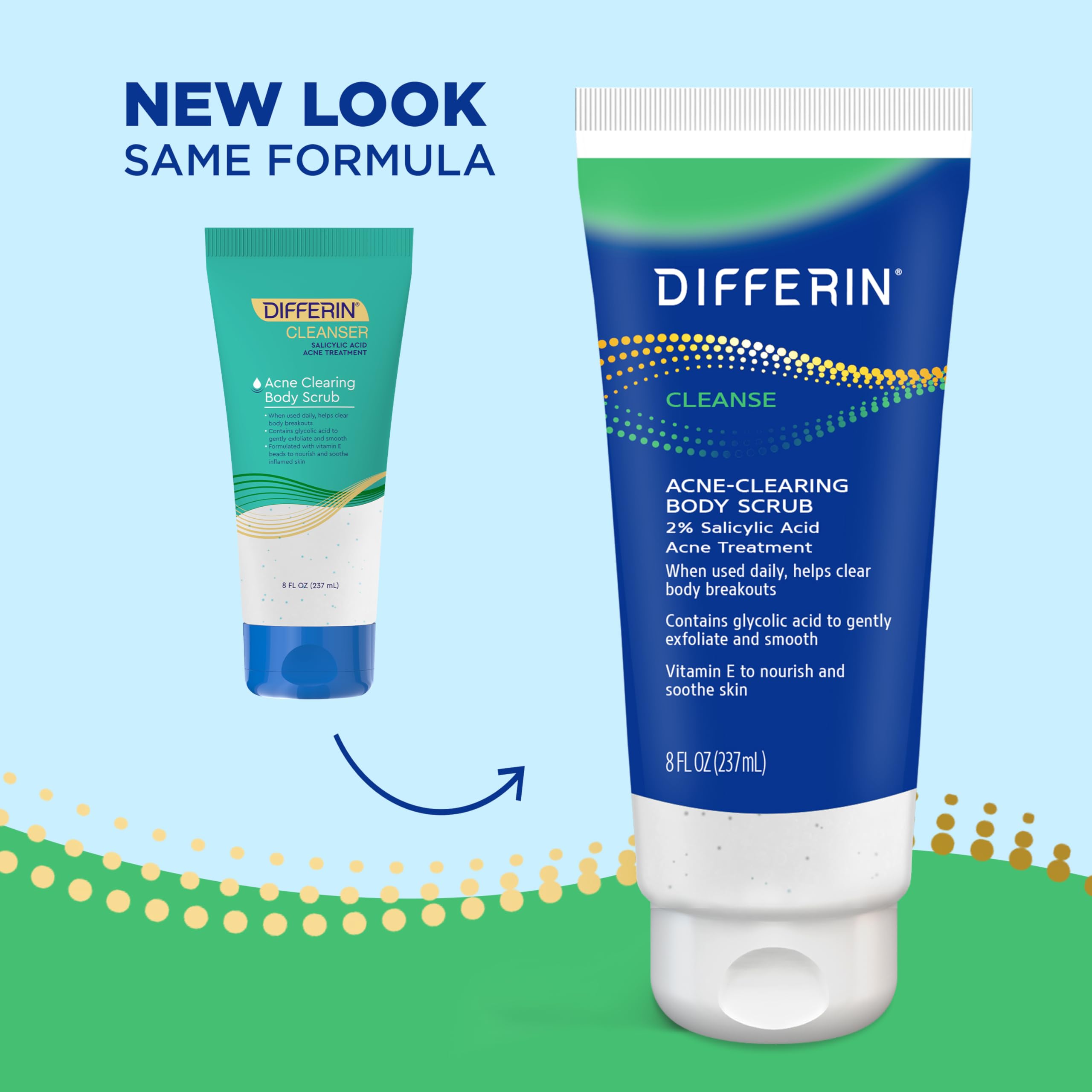 Foto 3 pulgar | Exfoliante Corporal Differin Con Ácido Salicílico Para Eliminar El Acné 240 Ml - Venta Internacional.