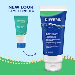 Foto 2 | Exfoliante Corporal Differin Con Ácido Salicílico Para Eliminar El Acné 240 Ml - Venta Internacional.