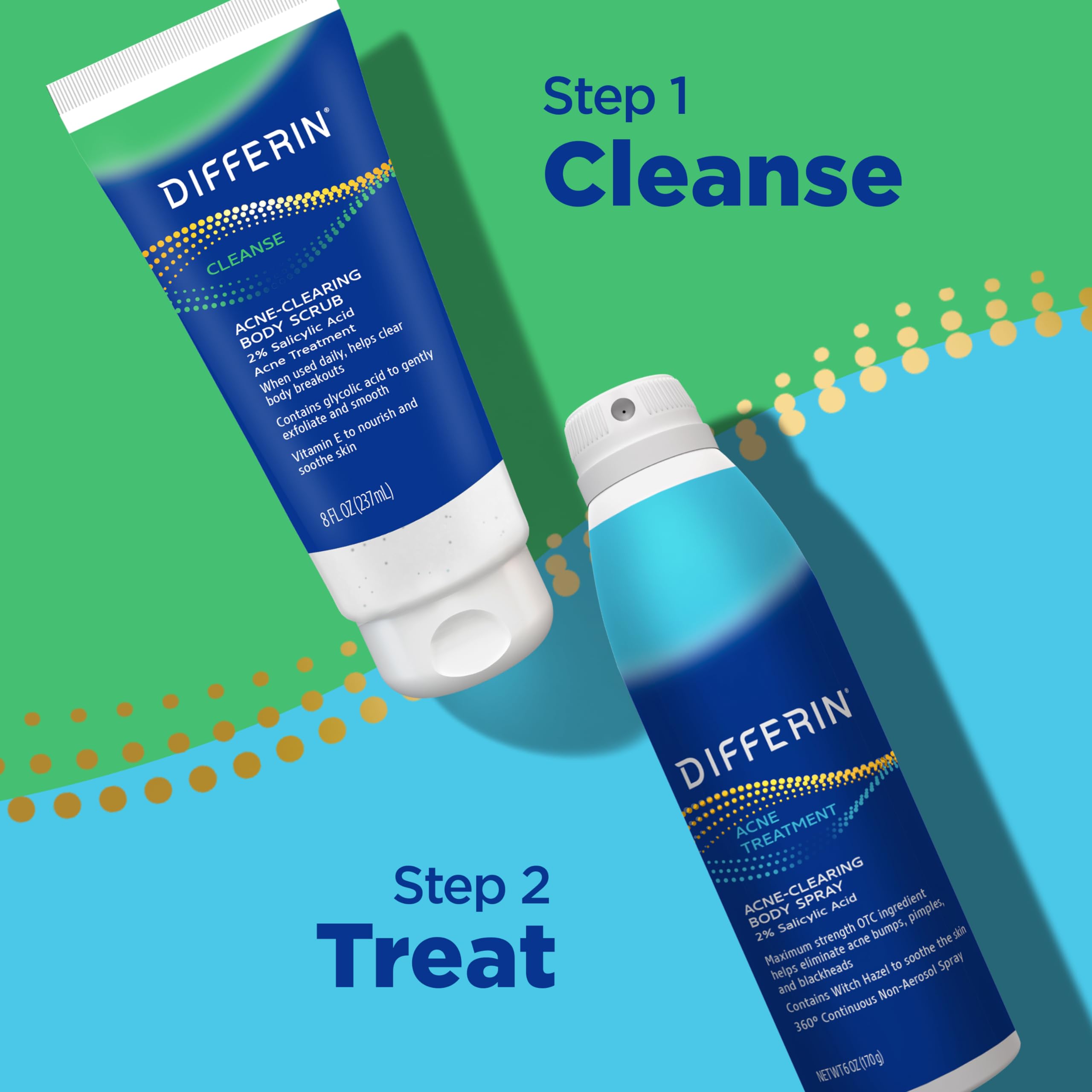 Foto 7 pulgar | Exfoliante Corporal Differin Con Ácido Salicílico Para Eliminar El Acné 240 Ml - Venta Internacional.
