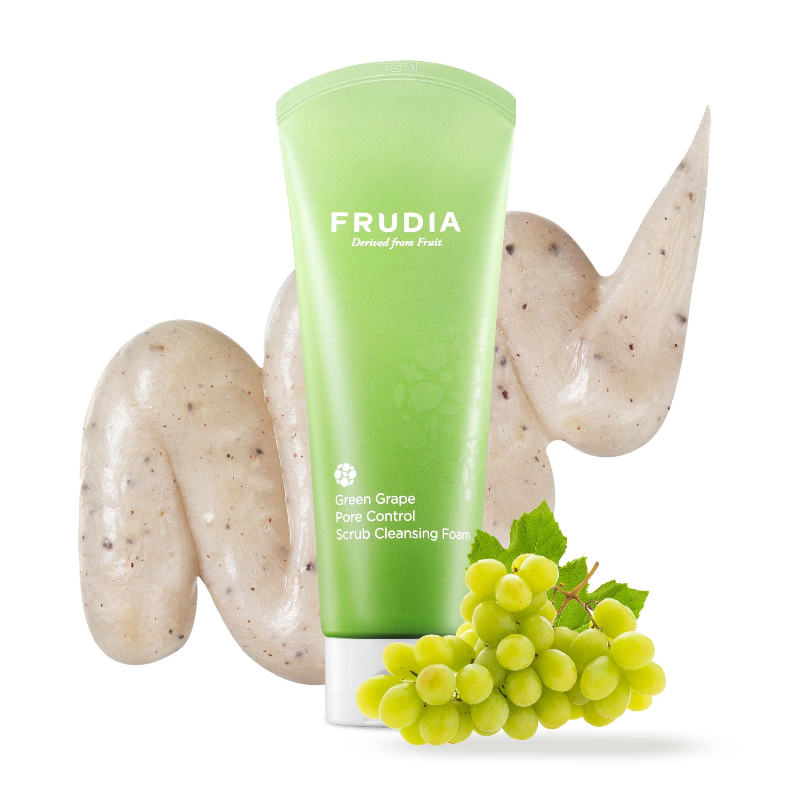 Espuma Limpiadora Facial Frudia Green Grape Pore Control 145 Ml - Venta Internacional. $469