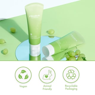 Foto 4 | Espuma Limpiadora Facial Frudia Green Grape Pore Control 145 Ml - Venta Internacional.