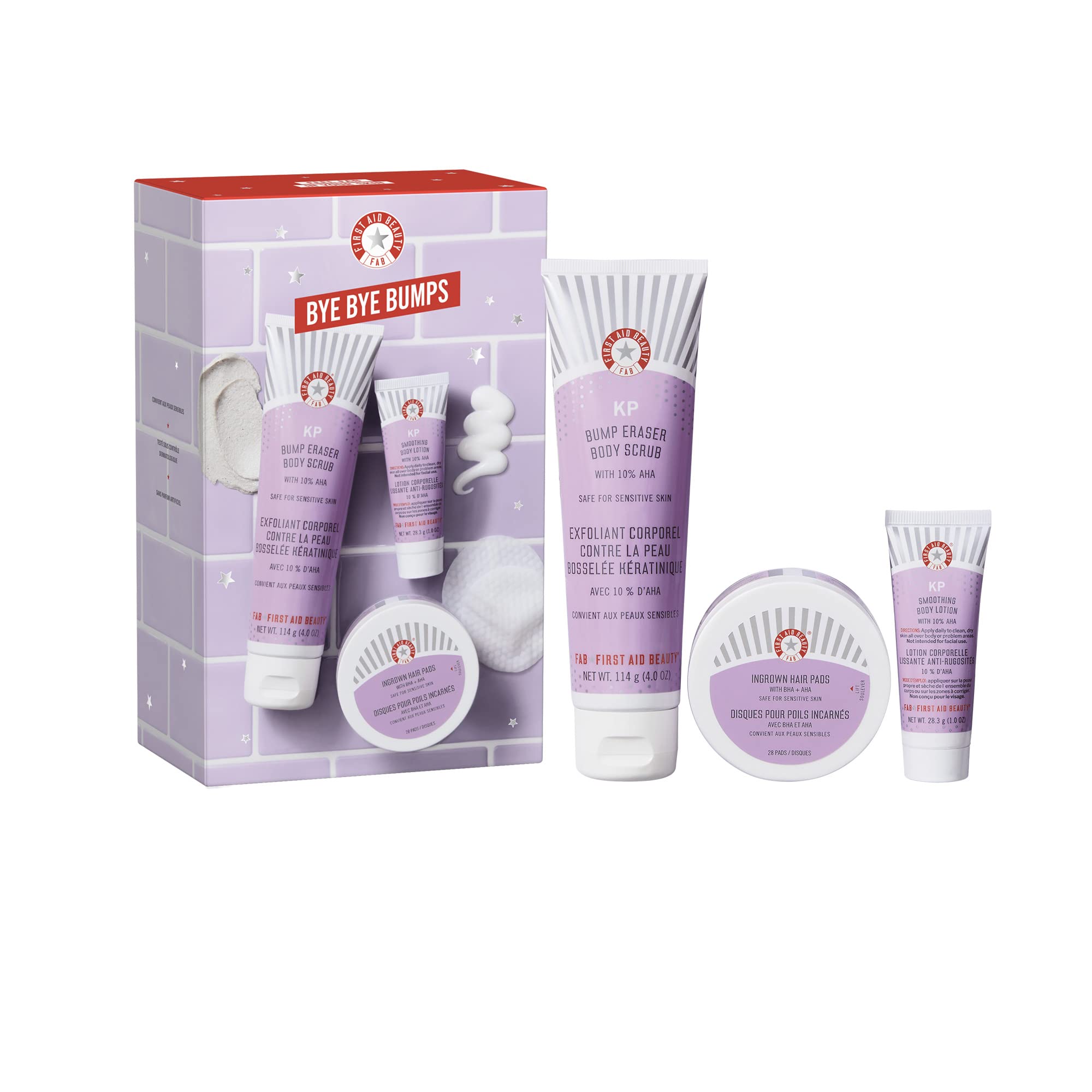 Foto 1 | Set De Tratamiento Para La Piel First Aid Beauty Bye Bye Bumps Kit - Venta Internacional.