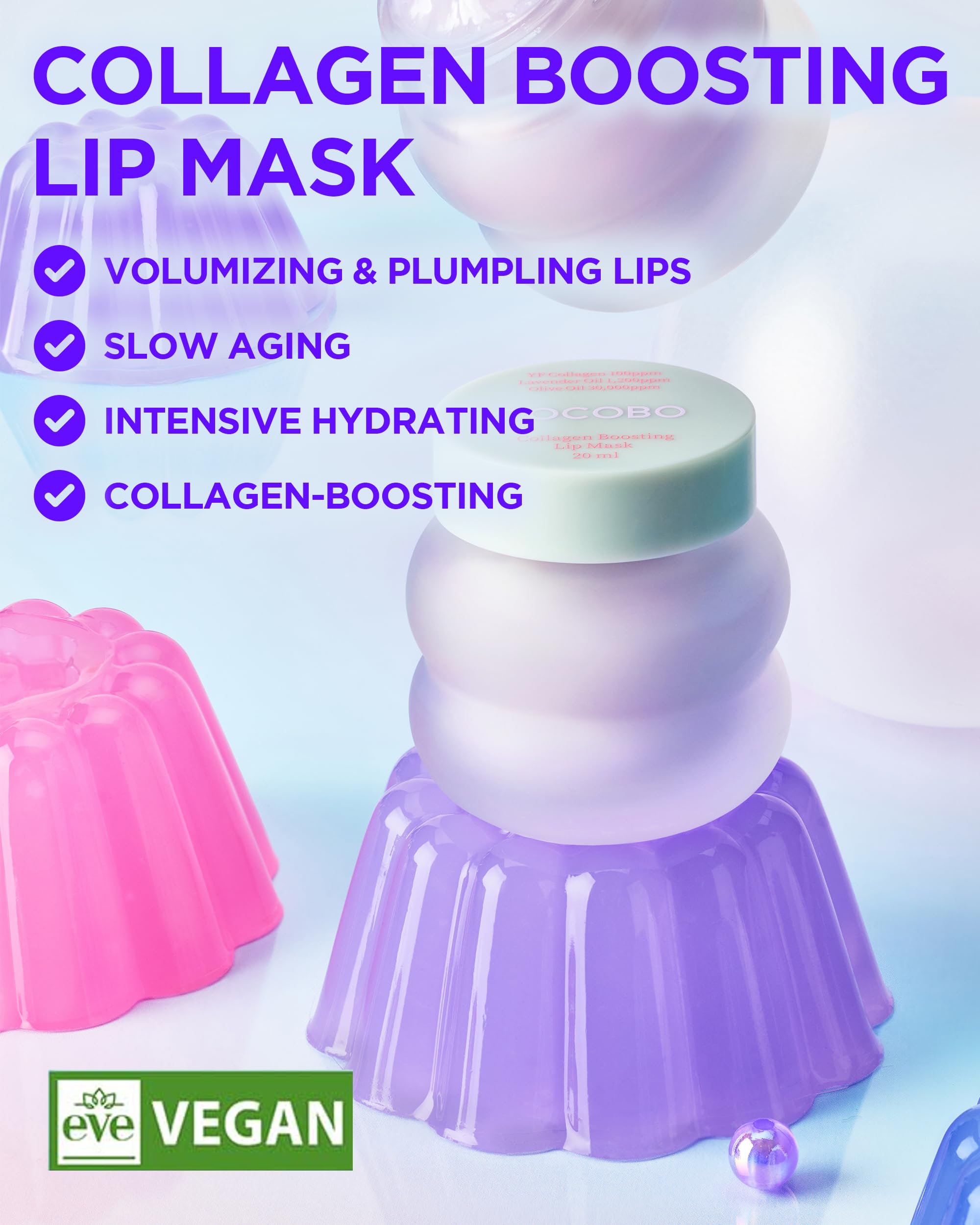 Foto 3 pulgar | Mascarilla Labial Tocobo Collagen Boosting Lip Plumper 15 Ml - Venta Internacional.