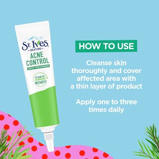 Foto 6 | Tratamiento Localizado St. Ives Solutions Acne Control, 22 Ml Con Ácido Salicílico - Venta Internacional.