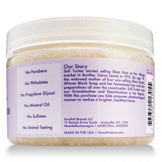 Foto 3 | Exfoliante Para Manos Y Cuerpo Sheamoisture Lavanda Y Orquídea Silvestre 350 Ml - Venta Internacional.